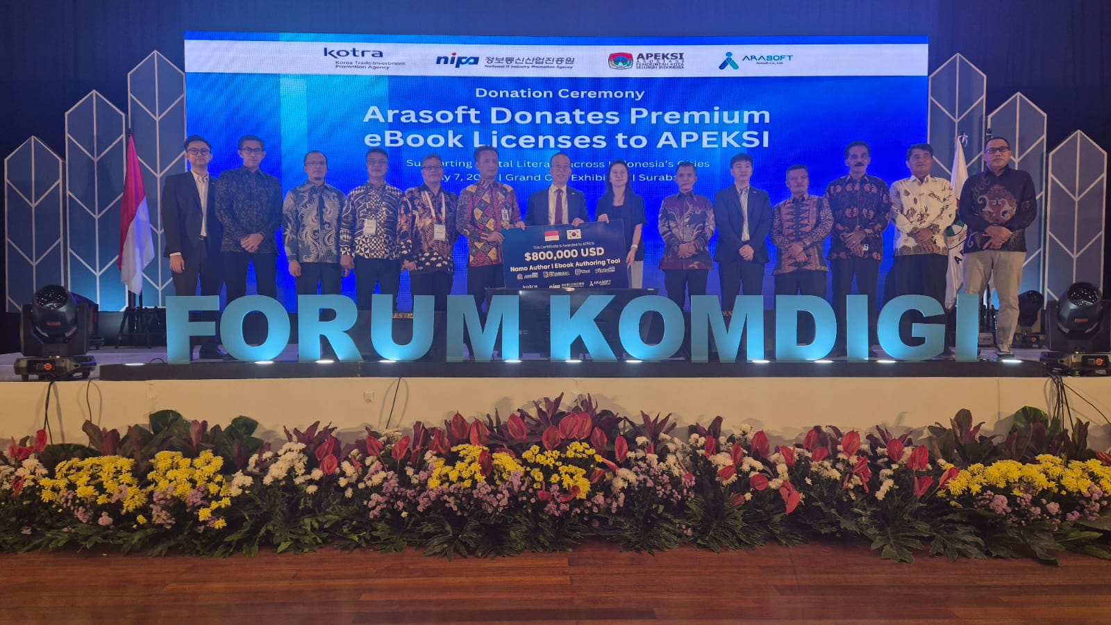 Pemerintah Kota Semarang Ikuti Forum KOMDIGI 2025 di  Grand City Convex, Surabaya