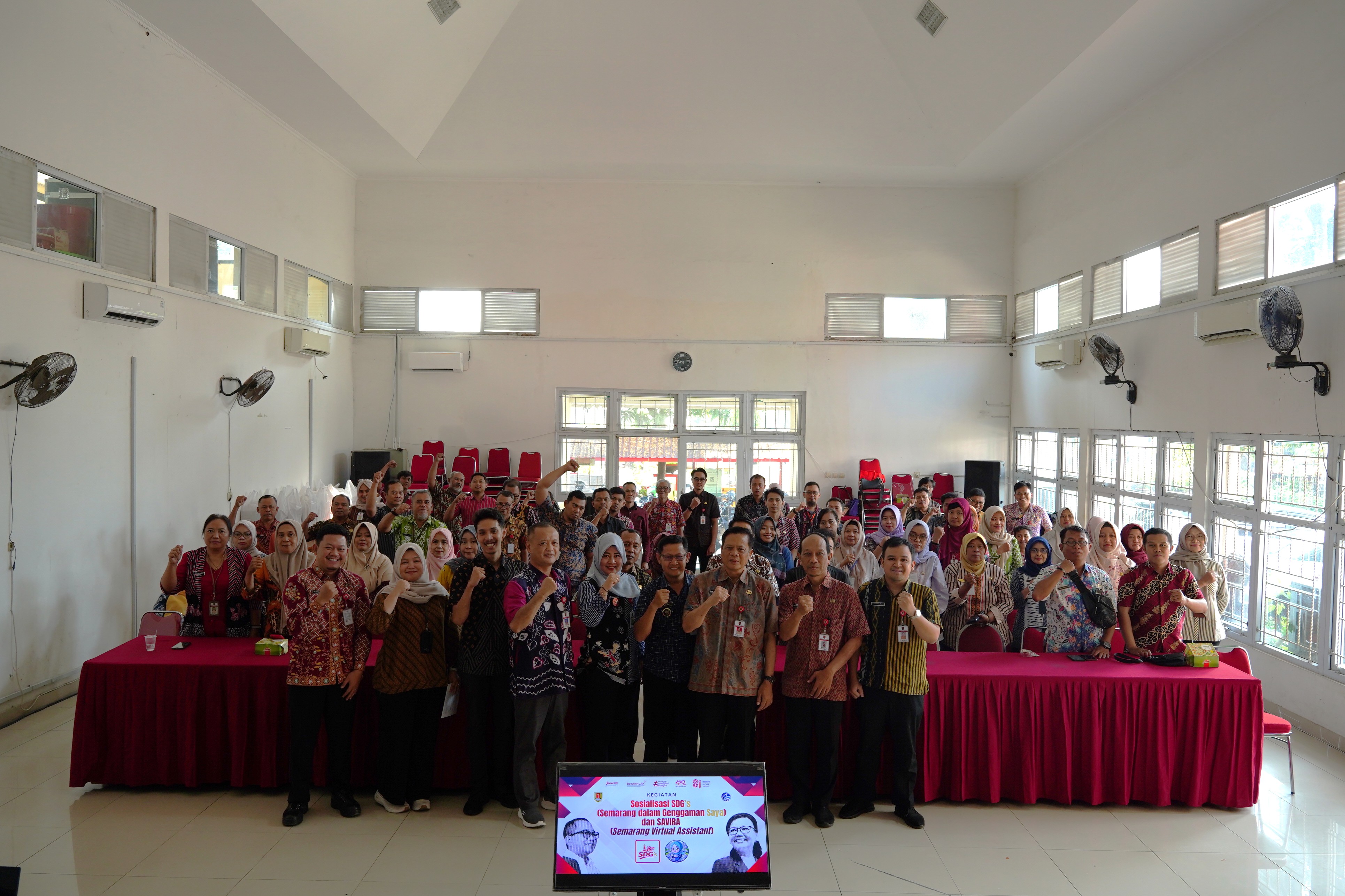 Diskominfo Semarang Sosialisasikan Aplikasi SDGS dan SAVIRA Guna Tingkatkan Layanan Digital Pegawai Kelurahan